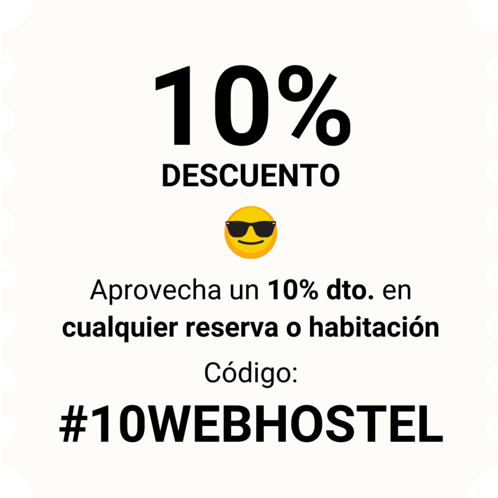 10% de descuento reservando 1 noche o más en Sierra Nevada Hostel